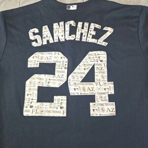 Majestic Yankees Gary Sanchez #24 Grapefruit League Jersey XL Cool Base 2017